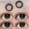 Haipurecon Blusher růžov&aacute; 14,2mm kontaktn&iacute; čočka s v&yacute;konem