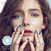 Haipurecon Cloud (DY-JY21) Lentille de contact bleue 14,0 mm 