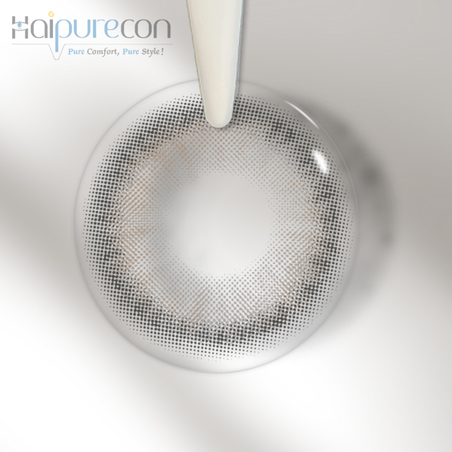 Haipurecon Daily Contact Lens gelida pirum Crisp 14.0 mm in potestate