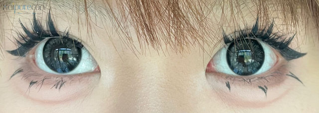 Haipurecon Color Contact Lentiles Snow Mountain 14,5mm cu putere