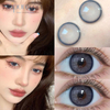 Haipurecon sz&iacute;nes kontaktlencs&eacute;k Lili Grey 14,0 mm-es teljes&iacute;tm&eacute;nnyel