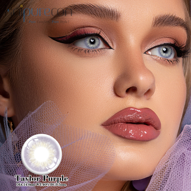 Haipurecon Taylor ពណ៌ស្វាយ 14.0 មីល្លីម៉ែត្រទំនាក់ទំនង