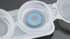 पॉवर के साथ Haipurecon Gem नीला 14.0mm कॉन्टैक्ट लेंस