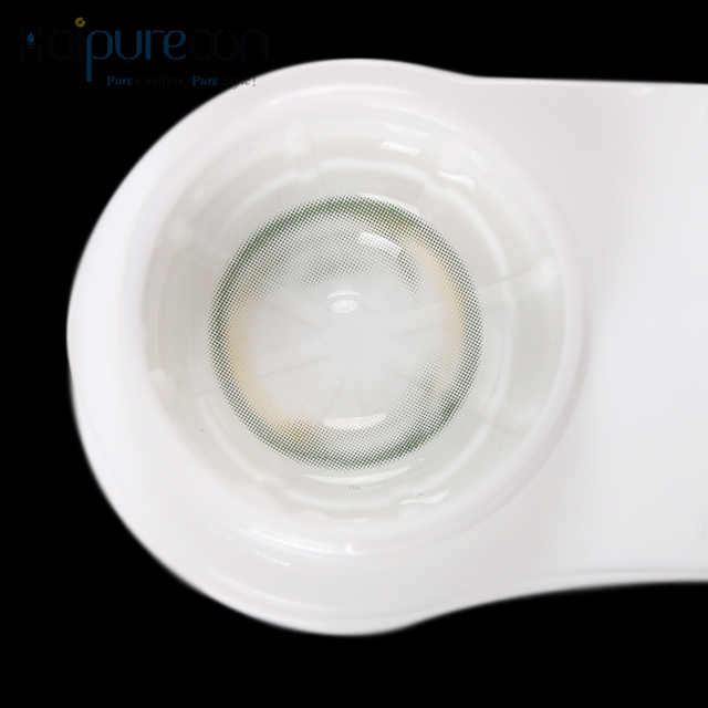Haipurecon silas lady green 14.2mm lensa kontak dengan daya