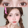 Lenti a contatto Haipurecon Plum Blossom Sugar Brown con potere