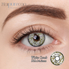 Haipurecon Cosplay Contact Lens White Crack 14.5 mm 