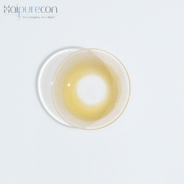 Haipurecon pixie hned&eacute; 14,2 mm kontaktn&eacute; šošovky s nap&aacute;jan&iacute;m