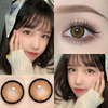 Haipurecon Saint Deer brune 14,5 mm kontaktlinser med kraft