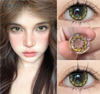 Lentile de contact color Haipurecon Floare Maro 14.5mm