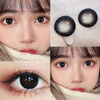 Haipurecon Black Eyes Black 14.5mm contact lens មានថាមពល