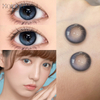 Lensa kontak Haipurecon Basque Blue 14.2mm dengan kekuatan