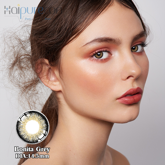 HAIPURURECON BONITA Grey 14.5mm Contact Lens
