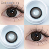 Haipurecon คอนแทคเลนส์ Milk Ball Black 14.5mm. มีพาวเวอร์