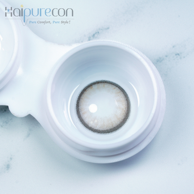 Haipurecon daaglikse kleurkontaklense Fog Pearl 14.0mm met krag