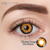 Haipurecon Cosplay kontaklens Flaming orange 14.5mm 