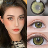 Lensa kontak Haipurecon Diamond Sugar green 14.5mm dengan kekuatan