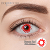 Haipurecon Cosplay kontaktne leće Trauma Red 14,5 mm