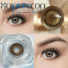 Haipurecon Chocolate Mocha 14.2mm Taunang Contact Lens – Warm Brown Depth at Natural na Balanse
