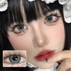 Haipurecon Aoki คอนแทคเลนส์สีเทาเบจ 14.0 มม. มีพาวเวอร์