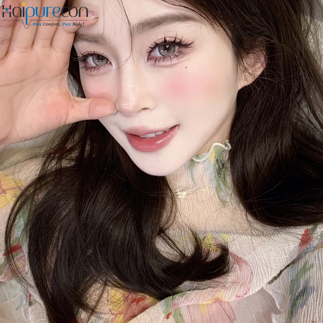 Haipurecon G&uuml;nl&uuml;k Kullanım i&ccedil;in %40 Su 14,5mm Yumuşak G&ouml;r&uuml;n&uuml;ml&uuml; Kontakt Lensler