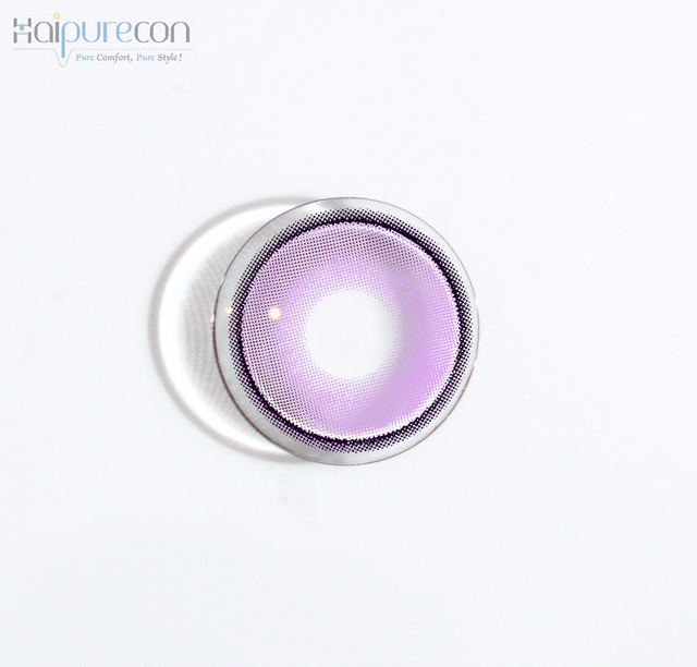 Haipurecon Color Contact Lenses Comet Amethyst 14.2mm