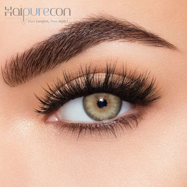 Haipurecon Contactive Color Lenses Siri Brown