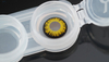 Haipurecon Cosplay kontaklens Flaming orange 14.5mm 