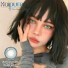 Haipurecon Graperry Blue 14,5 mm jaarlijks wegwerpbare contactlenzen voor lichte ogen blauw 0,08 mm dikte