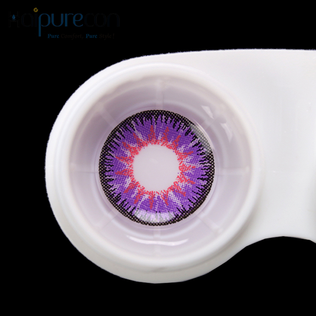 Haipurecon Vika Purple 14,5 mm kontaktna leča