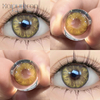 Haipurecon Gem brown 14.0ሚሜ የመገናኛ ሌንሶች ከኃይል ጋር