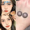 Haipurecon Black Amber 14.5mm 40 በመቶ የውሃ ይዘት 0.08ሚሜ የመሃል ውፍረት ጥቁር አመታዊ የሚጣሉ የመገናኛ ሌንሶች