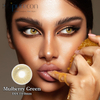 Haipurecon Mulberry groen 14.0mm kontaklense met krag