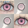 Haipurecon Koi Dream Pink Cosplay kontaktlinser 14,5 mm