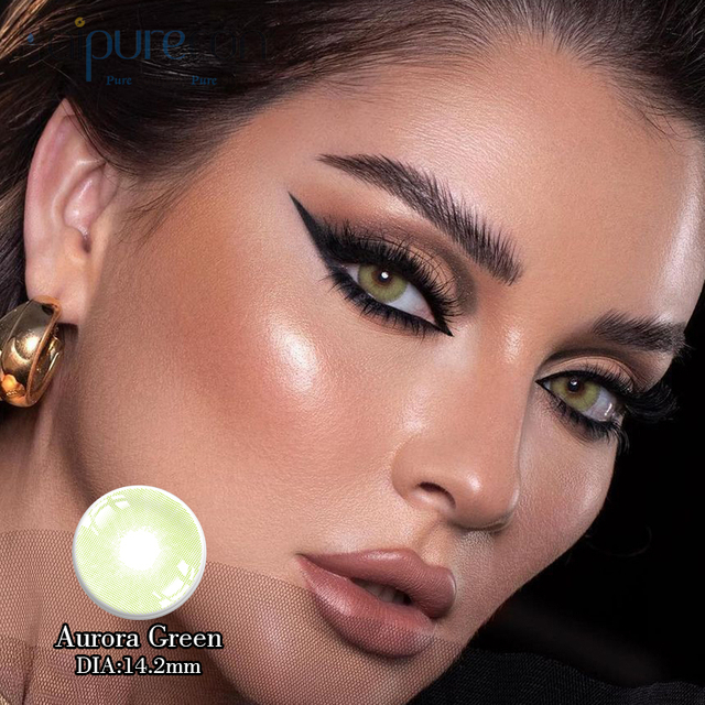 Hairopurecon Aurora အစိမ်းရောင် 14.2mm ပါဝါနှင့်ဆက်သွယ်ပါ