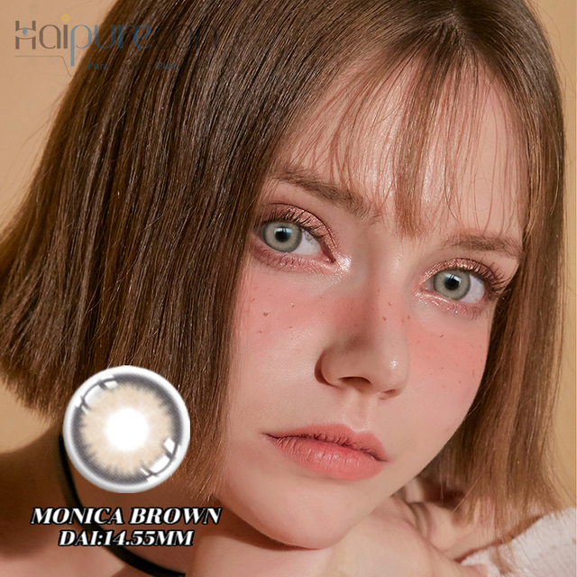 Haipurecon Monica Brown 14,5 mm Kontaktlinsen