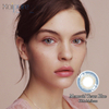 Haipurecon Mermaid lacrimă lentilă de contact albastră de 14,5 mm cu putere