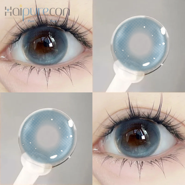 Haipurecon Venus Night 14.5 mm 전원이있는 콘택트 렌즈