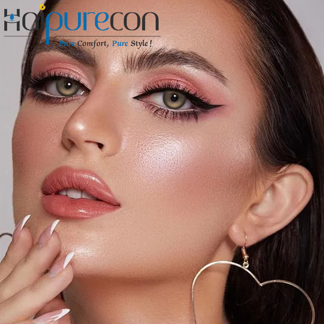 Haipurecon Chocolate Mocha 14.2mm Yıllık Kontakt Lensler – Sıcak Kahverengi Derinliği ve Doğal Denge