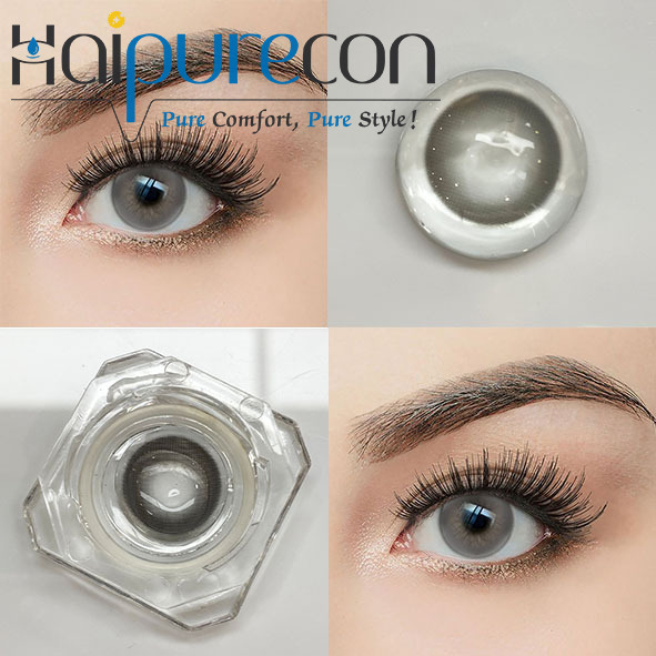 Haipurecon Mech Graphite 14.5mm نرم سالانہ ڈسپوزایبل کانٹیکٹ لینسز 40 فیصد پانی کا مواد