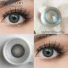 Hibrid Kitten Biru 14.2mm 40 Peratus Kandungan Air Kanta Pakai Harian Gaya Kecantikan Terlaris