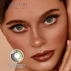 Haipurecon gr&ouml;na 14,5 mm f&auml;rgade kontaktlinser