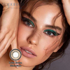 Haipurecon Lentillas Anuales de Color Lotta Brown 14.5mm con potencia