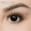Anillo de lentes de contacto Haipurecon Cosplay negro 14,5mm 