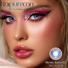 Haipurecon Mystic Butterfly Purple Cosplay Contact Lens 40 Porsiyento Nilalaman ng Tubig CE at ISO Certified