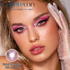 Haipurecon Fairy Papilio Pink Cosplay Contactus Lentes 14.5mm Annum Disposable CE et ISO Certified