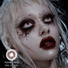 Haipurecon Vermis Red Cosplay контактілі линзалар - жылына бір рет қолданылатын 14,5 мм