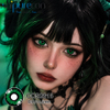Haipurecon Crazy Cosplay Түсті контактілі линзалар COS2611-COS2613 HEMA 14,5 мм 40% су мөлшері Үлкен көздер Ultimate Cosplay көрінісі