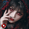 Haipurecon Crazy Cosplay Түсті контактілі линзалар COS2611-COS2613 HEMA 14,5 мм 40% су мөлшері Үлкен көздер Ultimate Cosplay көрінісі