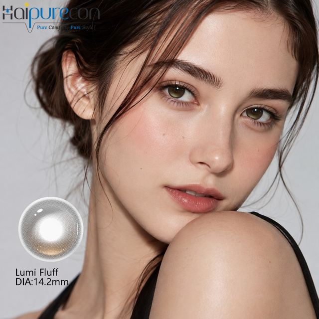Haipurecon Lumi Fluff Highlight kontaktne leće Udobno iskustvo nošenja 14,2 mm 40% udjela vode Veleprodaja Direct Factory OEM/ODM