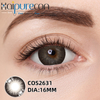 Haipurecon бөөний COS2631-2632 16мм Crazy Cosplay өнгөт контакт линз 40% усны агууламжтай OEM/ODM HEMA материал